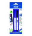 BORRADOR PIZARRA MILAN + 4 ROTULADORES