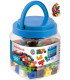 BOTE DE 100 CUBOS ENCAJABLES 2cm