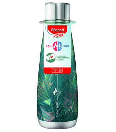 BOTELLA MAPED PICNIK 500ml INOX. TROPIC