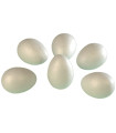 HUEVOS POLIESPAN NIEF.5,8x4,2cm PACK 20