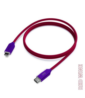CABLE USB-C - LIGHTNING APPLE RED WINE