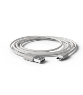 CABLE USB - MICRO BLANCO 1,5 m.