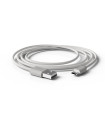 CABLE USB - MICRO BLANCO 1,5 m.