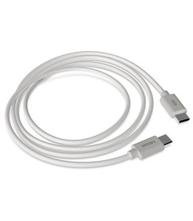 CABLE USB-C - USB-C 1,5 m. BLANCO