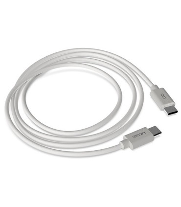 CABLE USB-C - USB-C 1,5 m. BLANCO