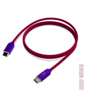 CABLE USB-C - USB-C APPLE 1 m. RED WINE