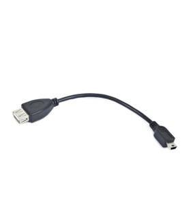CABLE USB TIPO A - MINI B 0,15 m.