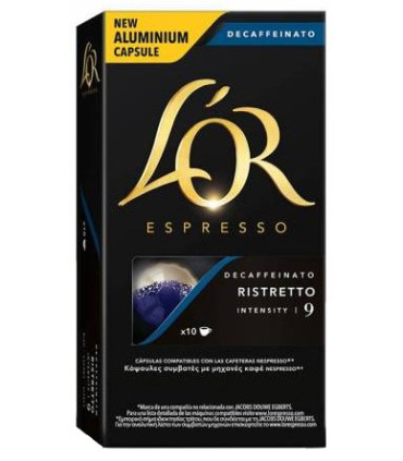 CAFE DESCAFEINADO L OR PACK DE 10