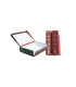 CAJA FORMA DE LIBRO Fº MARRON