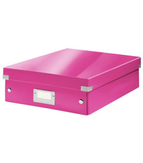 CAJA ALMACENAMIENTO LEITZ MD. FUCSIA