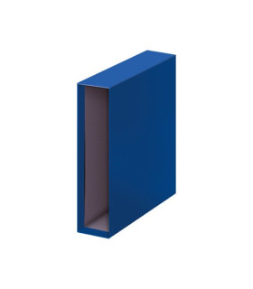 CAJA ARCHIV. DOHE Fº 82mm AZUL