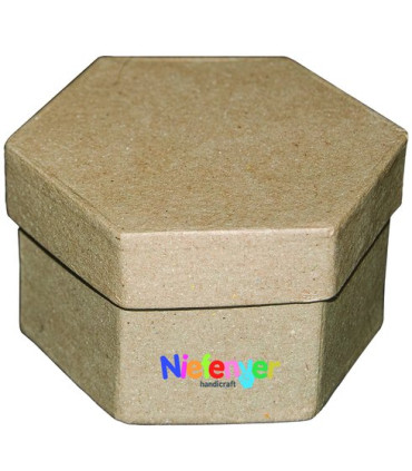 CAJAS DECORABLES NIEF.CARTON OCTOG. P/10