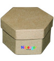CAJAS DECORABLES NIEF.CARTON OCTOG. P/10