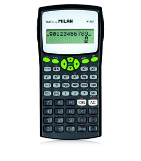 CALCULADORA CTF.MILAN 10+2 DIG. VERDE