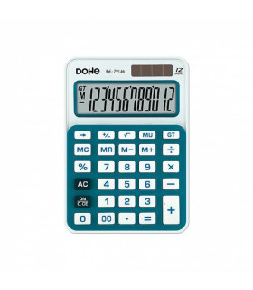 CALCULADORA BOLS.DOHE 12 DIG. AZUL