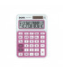 CALCULADORA BOLS.DOHE 12 DIG. ROSA