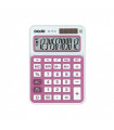 CALCULADORA BOLS.DOHE 12 DIG. ROSA