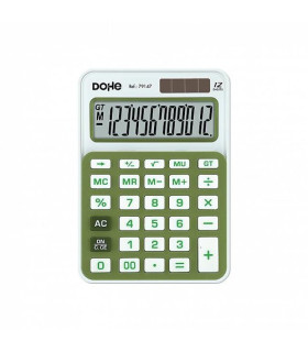 CALCULADORA BOLS.DOHE 12 DIG. VERDE