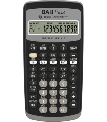 CALCULADORA FINANCIERA TEXAS BA II PLUS