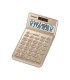 CALCULADORA MESA CASIO 12 DIG.JW-200 ORO