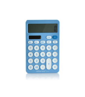CALCULADORA MESA OFF.BOX 12 DIG. AZUL