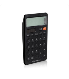 CALCULADORA MESA OFF.BOX 12 DIG. NEGRO