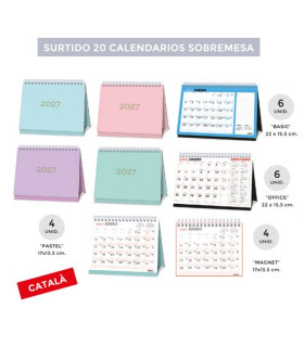 CAL.SENF. SOBR./MAGNET ASSORTIMENT DE 20