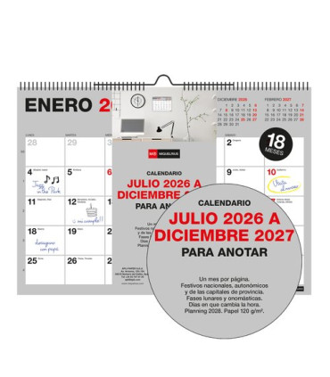 CAL.MR. 18M. PARED BASIC MES A4