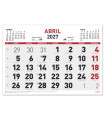 CALENDARIO MYRGA MENSUAL 43x131