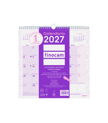 CAL.FIN. PARED MES CHIC 300x300 MORADO