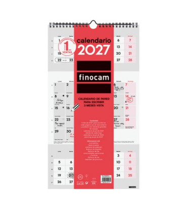 CAL.FIN. PARED 3 MESES VISTA 236x430