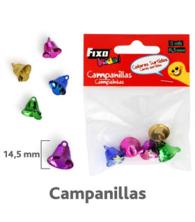 CAMPANILLAS FIXO SURT. 14.5mm B/5