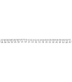 CANU.WIRE-O GBC (21) 14 mm NEGRO C/100