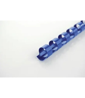 CANU.PLAST.GBC 21 an.AZUL 8 mm C/100