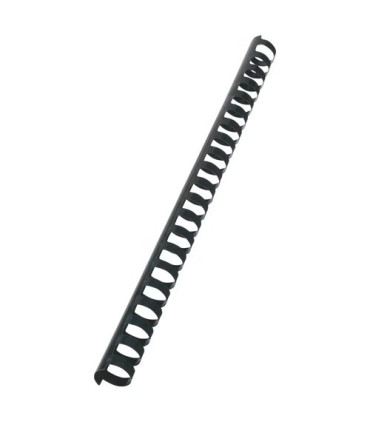 CANU.PLAST.21 an.NEGRO 19 mm C/100