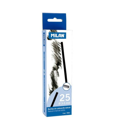 CARBONCILLO FACTIS DE 3-5 mm CAJA DE 25