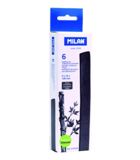 CARBONCILLO MILAN RECT.15x4 CAJA DE 6