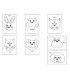 CARETA CART. ANIMALES DECORABLES PACK 14