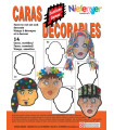 CARETA CART. CARAS DECORABLES PACK 14