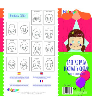 CARETA CART. 300gr. LA FAMILIA PACK 14