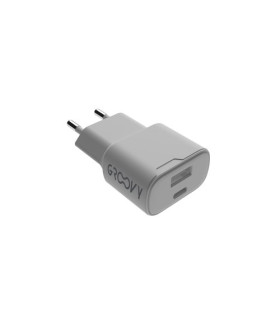 CARGADOR GROOVY PARED USB+USB-C C/RAPIDA