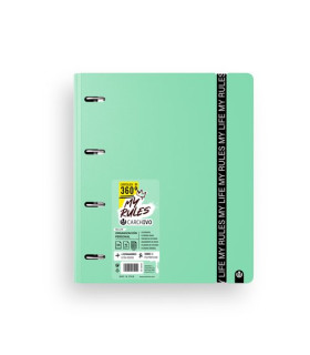 CARPEBLOC CARCH. FOAM A4 4AN.100H JADE