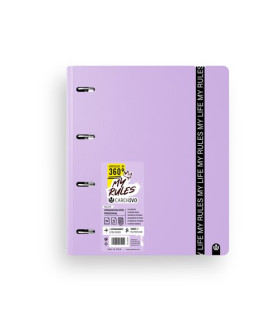 CARPEBLOC CARCH. FOAM A4 4AN.100H MALVA