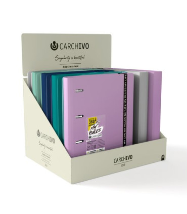 CARPEBLOC CARCH. FOAM A4 4AN.100H SURT.