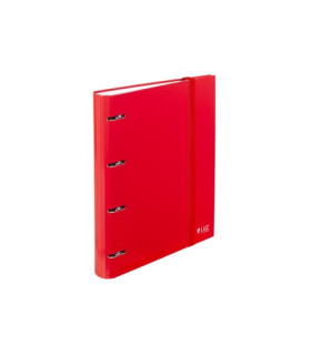 CARPEBLOC CARCH.LUZ A4 4AN.100 H ROJO