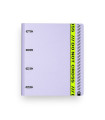 CARPEBLOC CARCH.FOAM A4+ 4AN.100 H MAUVE