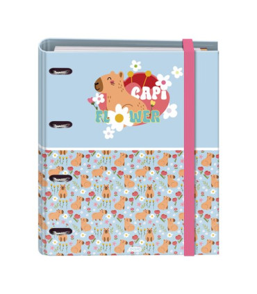 CARPEBLOC DOHE CAPI FLOWER A4 POLY AZUL