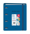 CARPEBLOC DOHE COLOUR VIBES A4 POLY AZUL