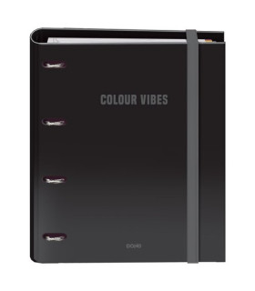CARPEBLOC DOHE COLOUR VIBES A4 NEGRO