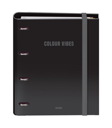 CARPEBLOC DOHE COLOUR VIBES A4 NEGRO